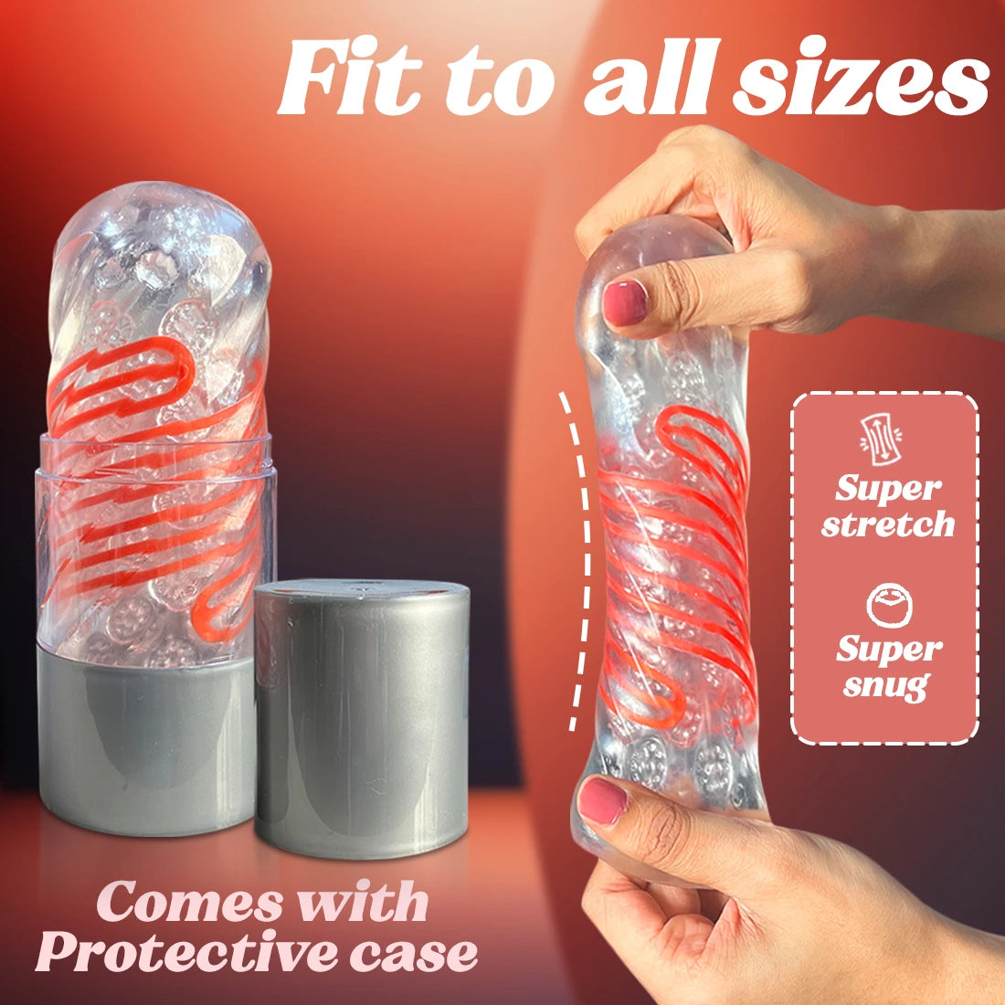 Super Stretchabe Calmras Spinner Massager