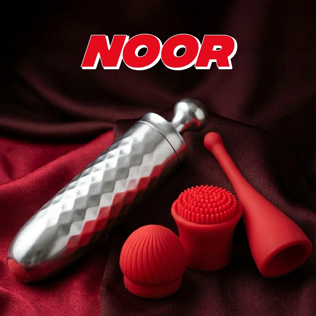 Calmras Noor compact rechargeable wellness device – front view