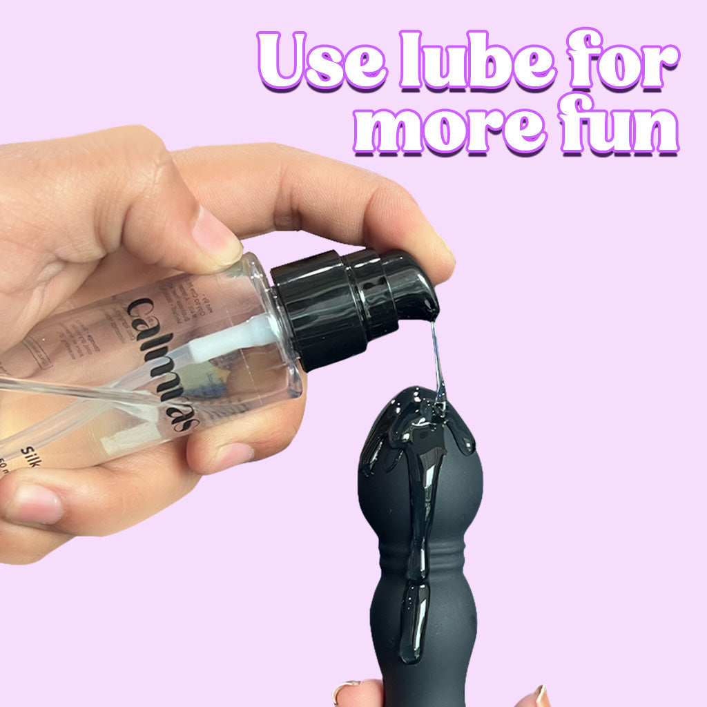 Unbound pro massager with lube | calmras